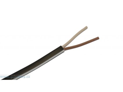 Kabel 2-žilový PEP 2x1,5mm hranatý pro SNAP-IN