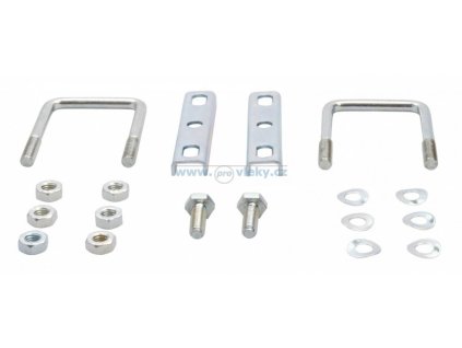 Strmene na oje 60x60mm pre držiak kolieska