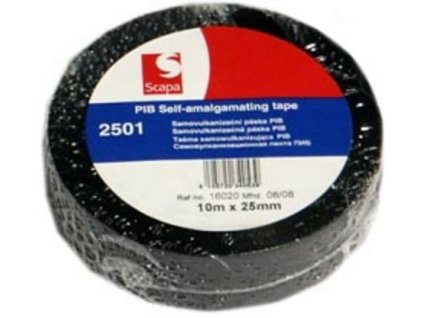 Páska vulkanizační 25mm x 10m černá