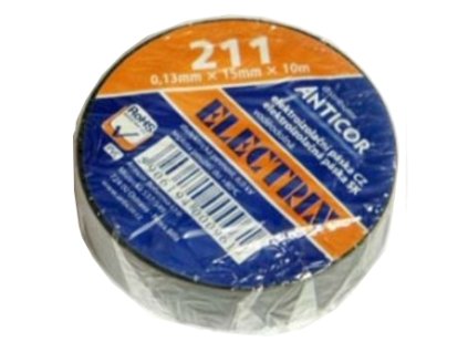 Páska izolačná PVC 15x10 čierna