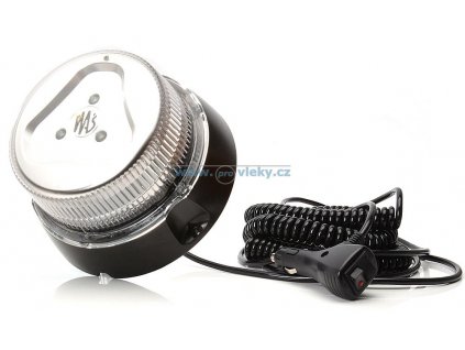 Maják LED oranžový 7m; do autozásuvky 852.8