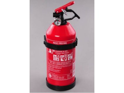 Hasící přístroj práškový 1 kg s měřákem