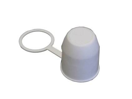 Abdeckkappe weiß mit Ring