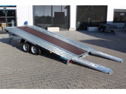 Přívěs na přepravu aut GT KIPPBAR 400 S 2700kg sklopný