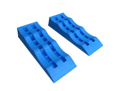 Set najížděcích klínů pro výměnu kola