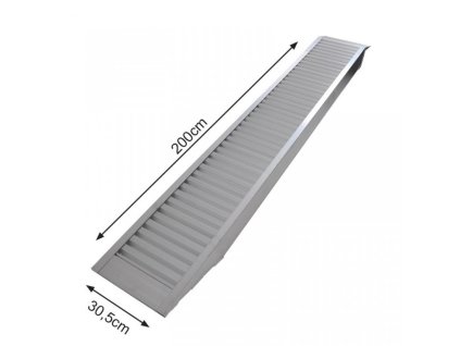Nájezd hliníkový  200x30,5cm 1655kg / 1ks