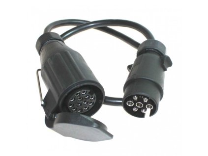 Adapter 7/13 Stecker 7pin / Dose 13pin 0,5m