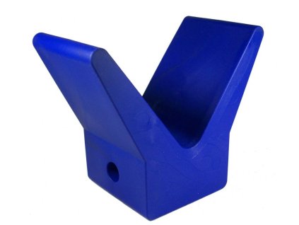 Bugstütze "V" 105x68mm PE blau