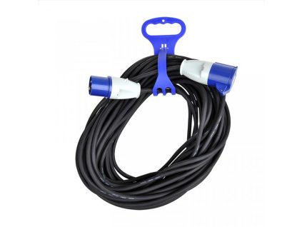 Kabelbinder mit Handgriff für CEE Verlängerungskabel