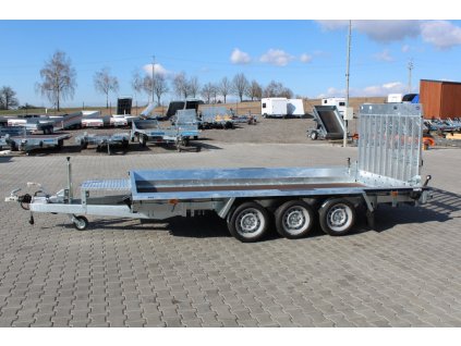 Přívěs MARTZ BAU 400/3 3500kg na přepravu bagrů
