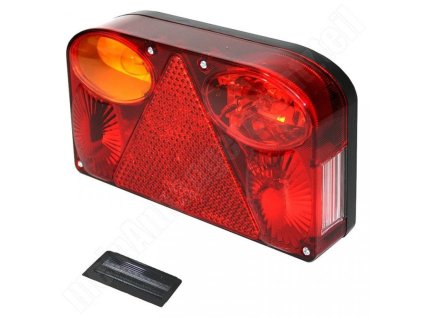Hintere Lampe Fristom FT-088 PCOF BAJONET+ Glühbirnen links