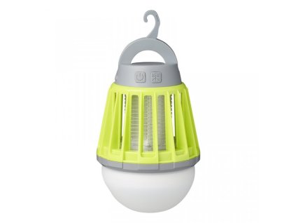 LED lampa se zabijákem hmyzu 2+1 nabíjecí USB 12V