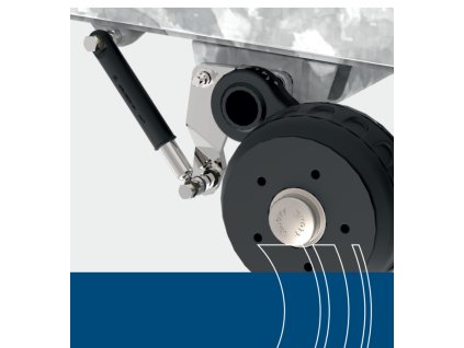 Sada tlumičů Knott - brzděné rameno s okem P290038001