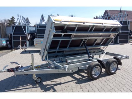 Príves Eduard 3318 3-str sklápač Kombi 3500kg vr. nájazdov