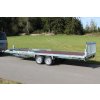 Přívěs Lider plato 5,06x2,15 3500kg stav. oje, nájezdy, hydr. sklopný