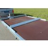 Přívěs Lider plato 5,06x2,15 3500kg stav. oje, nájezdy, hydr. sklopný