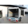 Přívěs Saris MC 255 133 1350kg, čelo otevírací, plachta 150cm
