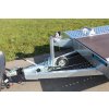 Príves na autá Martz UNIDECK 450 3000kg prekl. výplň, kolesá R13", lomený