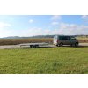Príves na autá Martz UNIDECK 450 3000kg prekl. výplň, kolesá R13", lomený