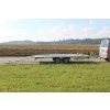 Príves na autá Martz UNIDECK 450 3000kg prekl. výplň, kolesá R13", lomený