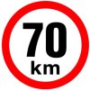 Geschwindigkeitkleber 70 km