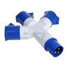 373516 cee 3 way splitter 16a 2