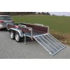 Zadní nájezdová rampa LIDER pro přívěs řady C a D 500kg nosnost
