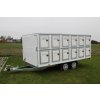 Přívěs Tomplan DOG TD 24 ET 2000KG pro přepravu 24 psů