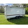 Přívěs skříňový Tomplan TFS 550.01 2700kg Speed caravan vč. zadní rampy