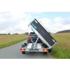 Přívěs COBALT HM-2+ 335x180cm 3500kg 13" PARA FERRO 3-stranný sklápěč