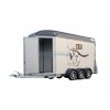 Přívěs na 2 koně Sirius S90 living 488x175x250 3500 kg