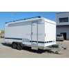 Přívěs skříňový Tomplan TFS 550.00 2700kg Speed caravan vč. zadních dvoukř. dveří