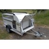 Príves na prepravu 4 psov Tomplan DOG 4 SP 750kg+ el. vetranie + zav. priestor