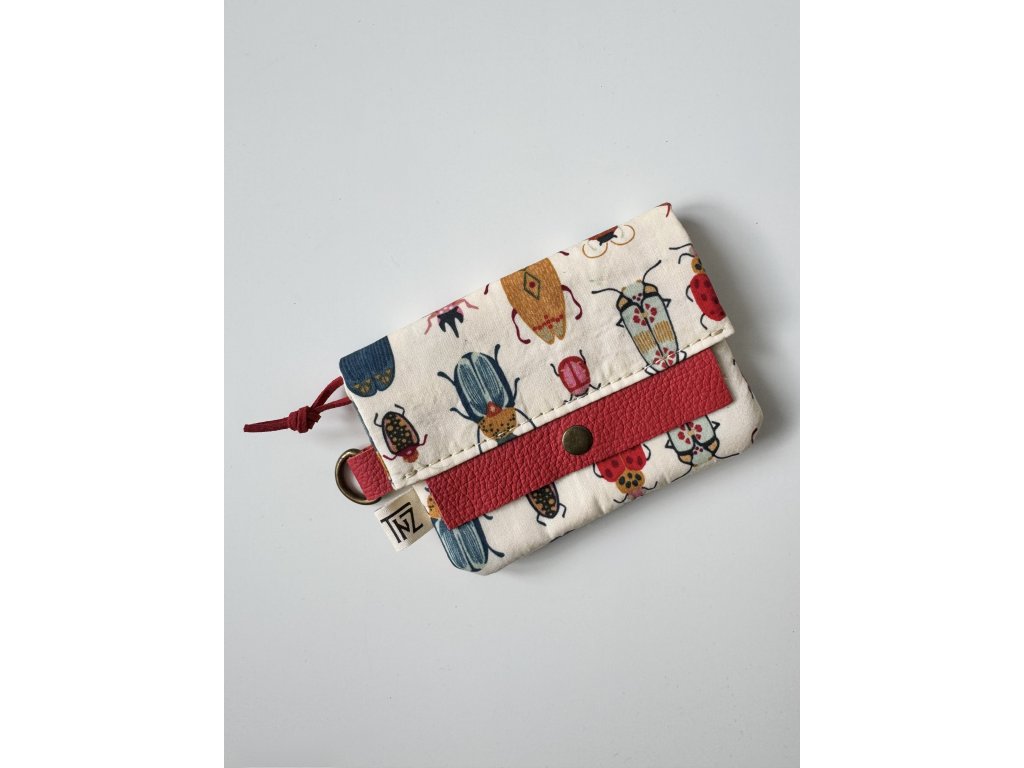 Mini peněženka brouci