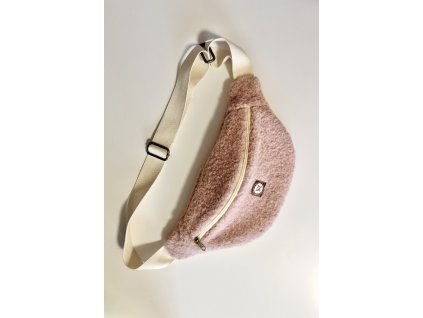 Ledvinka z buklé - starorůžová