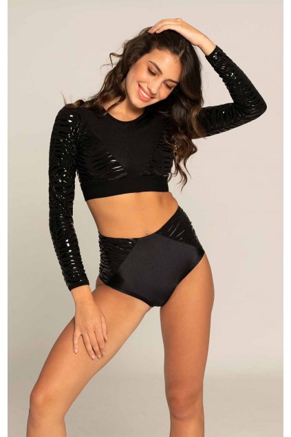 SHORT STICKY SUPERHERO ZEBRA BLACK1