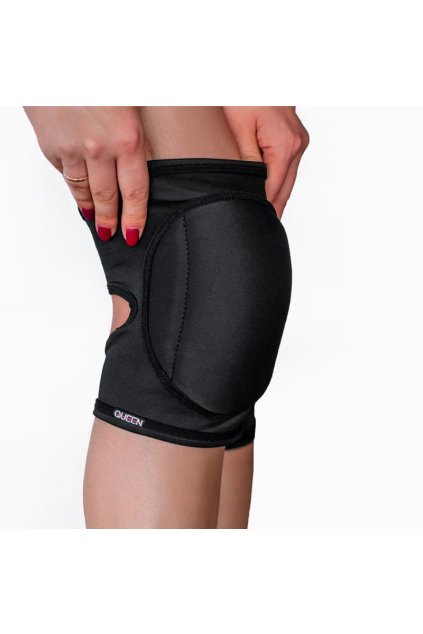 Sleek Black Knee Pads