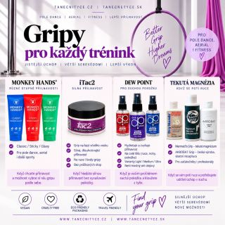 💜 JAKÝ GRIP JE TEN PRAVÝ PRO TEBE? Každé ruce jsou jiné – někdo bojuje s pocením, jiný se suchou pokožkou a někdo...