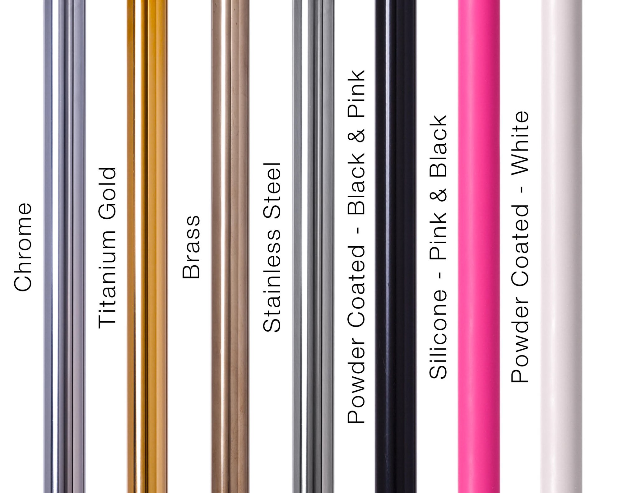 Druhy povrchů tyčí a jejich rozdíly