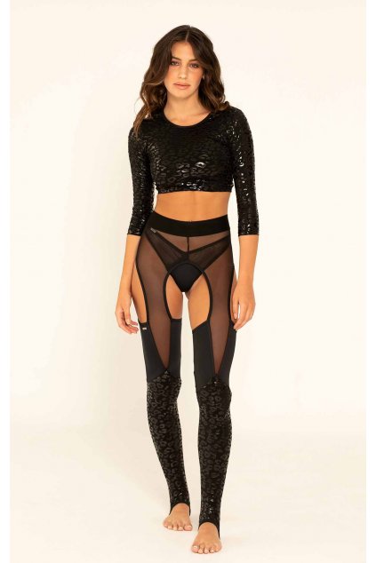 LEGGINGS GARTER STICKY SUPERHERO LEOPARD1