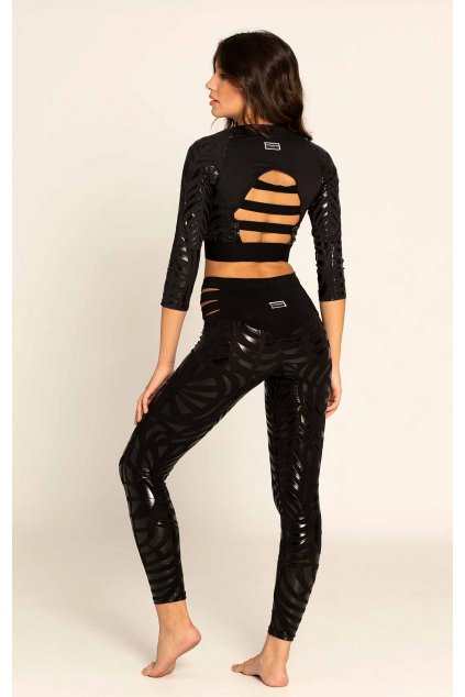 Sticky Original Aztec crop top