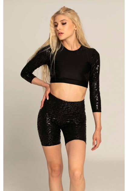 BIKER SHORT ULTRA GRIP SUPERHERO LEOPARD1