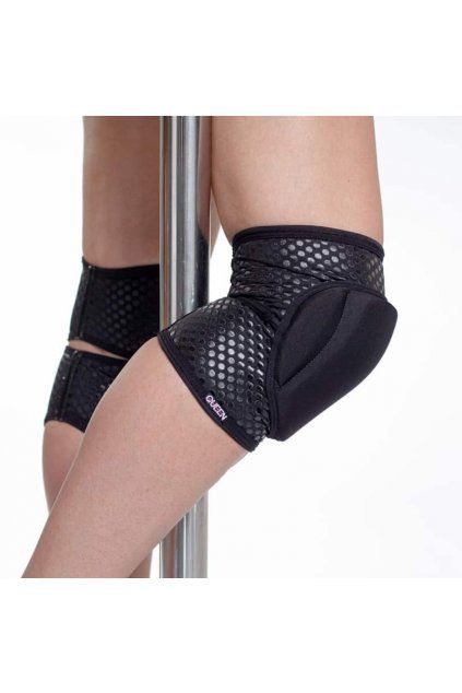Grippy chrániče kolen - Sleek Black