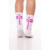 Ponožky neon růžové1