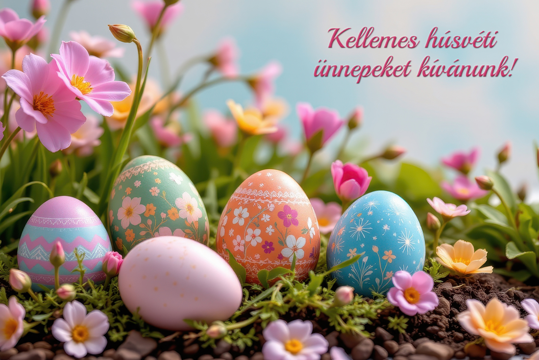 Kellemes húsvéti ünnepeket kívánunk!