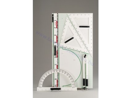 Táblai vonalzó garnitúra (6 db-os)