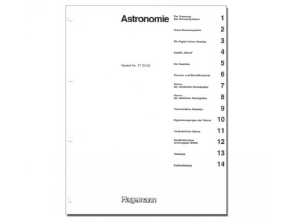 Asztronómia - Hagemann földrajzi fólia sorozat
