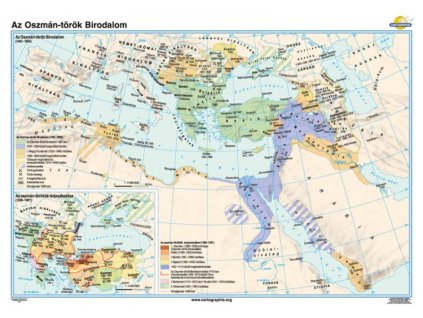 Oszmán-Török Birodalom (1481-1683), falitérkép