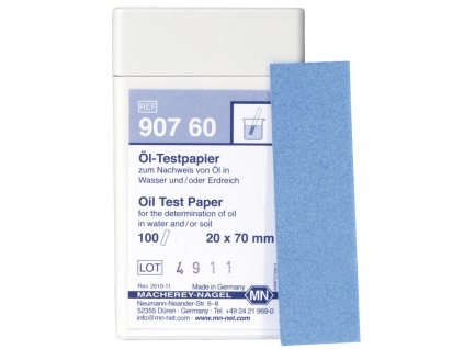 Olaj szennyezettség tesztcsomag (8 db tesztcsík)