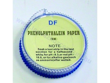Phenolphtalein indikátor